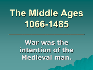 The Middle Ages PowerPoint