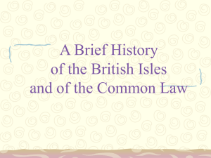 A Brief History of the British Isles