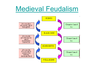 Medieval Feudalism