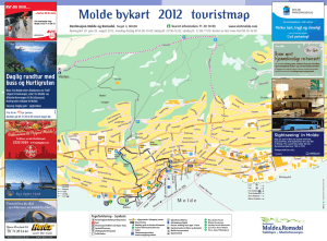 Molde bykart 2012 touristmap