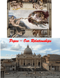 Popes – Our Relationships