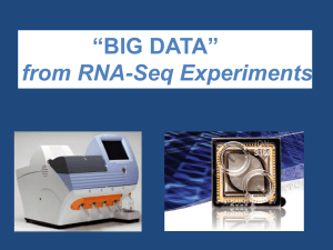 "Big Data" from RNA
