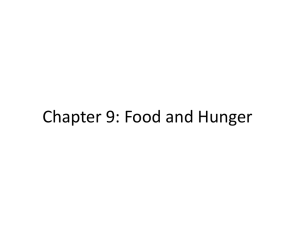 Chapter9: Food