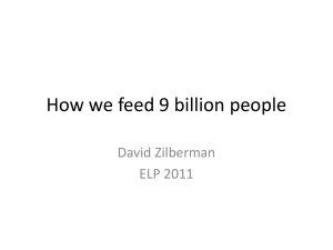 How we feed 9 billion people