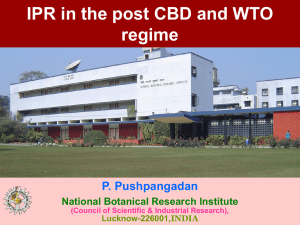 65ipr in the post cbd and wto regime