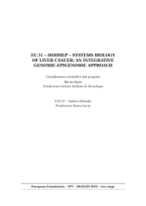 ec.31 – modhep – systems biology of liver cancer: an integrative