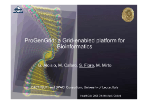 ProGenGrid: a Grid-enabled platform for