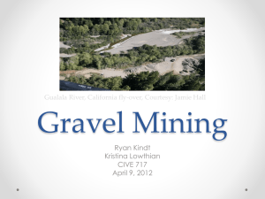 Gravel Mining
