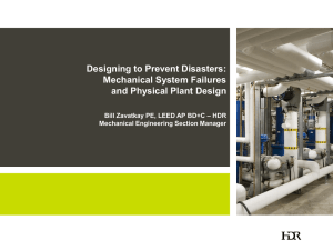 Designing to prevent disasters