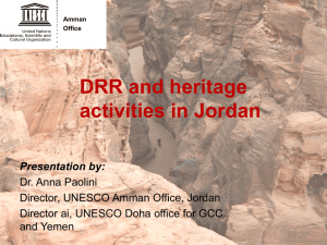 Day3_DRR and heritage activities in Jordan_Paolini