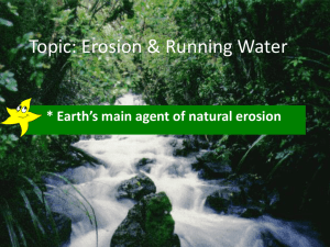 3 Erosion and Life Cycle of A Stream