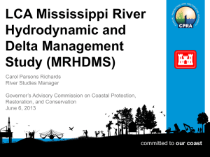 Delta Management - Coastal Protection and Restoration Authority