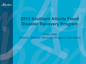 Introduction to Disaster Recovery - ESSNA