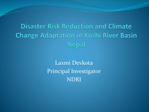 presentation - Climate and Development Knowledge Network