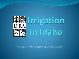 Power Point - Idaho Irrigation Equipment Association