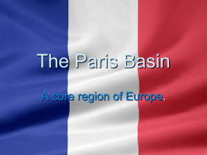 Why is the Paris basin a core region?