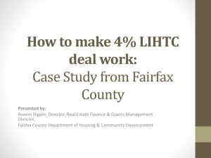 How to make 4% LIHTC deal work: Case Study