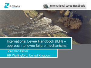 ILH approach to levee failure mechanisms