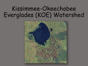 Kissimmee-Okeechobee Everglades (KOE) Watershed