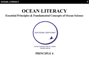 Ocean Literacy Principle 06