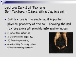 2a) Soil Texture