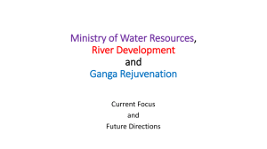 Ensuring Aviral Dhara - Ministry of Water Resources