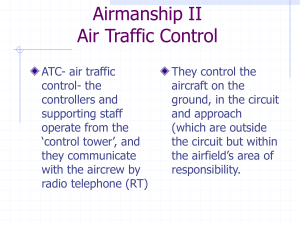 Airmanship II Air Traffic Control