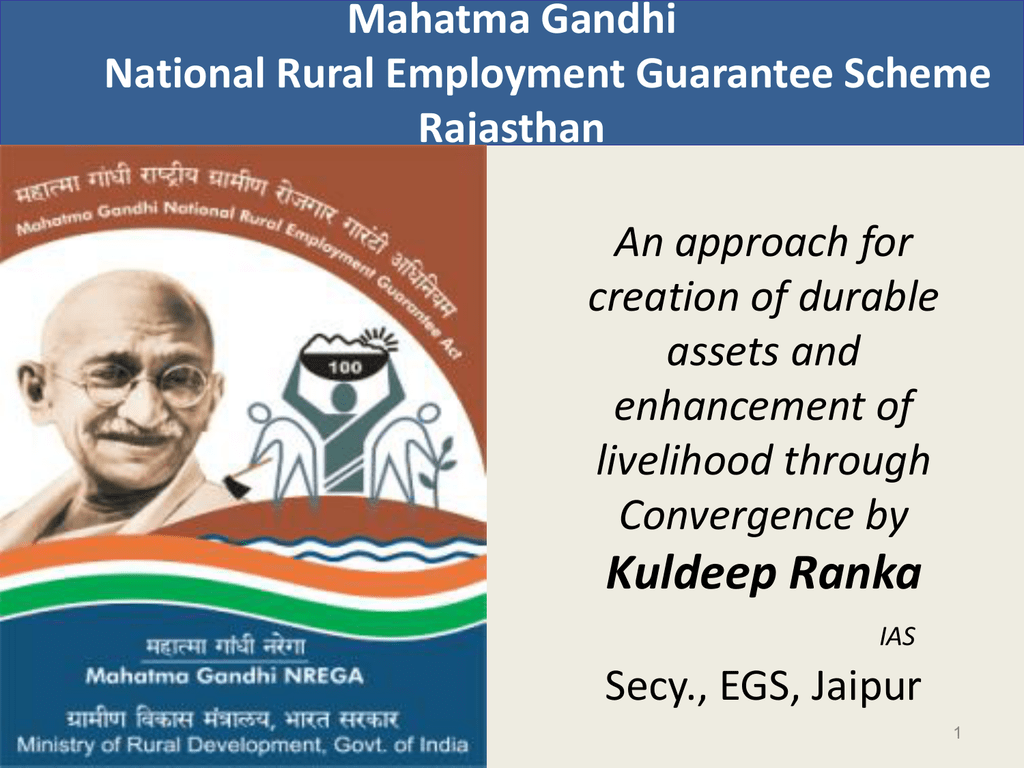 3. S2 Raj State ppt - Mahatma Gandhi National Rural Employment