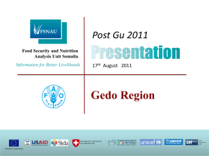 Gedo Region Gu 2011 Presentation