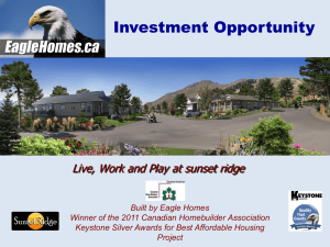 Sunset Ridge - Trade and Invest BC