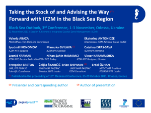 Regional ICZM initiatives