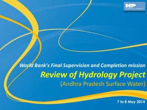 The Hydrology Project