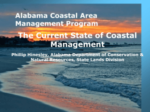Coastal Zone Management: Past, Present and Future