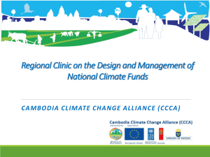 Cambodia Climate Change Alliance - USAID Adapt Asia