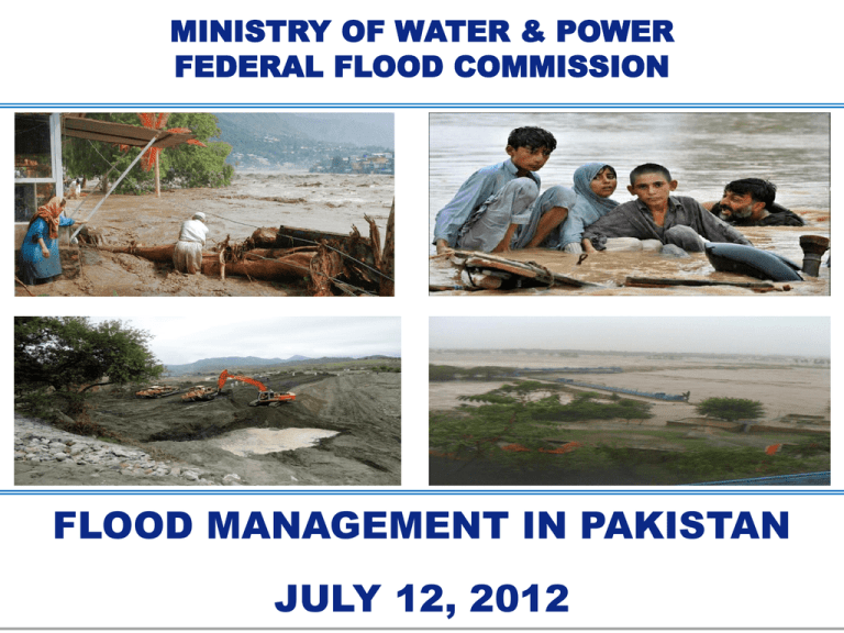 flood management in pakistan