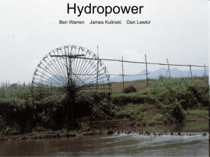 Environmental Impact of Dams