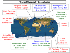 Human & Physical Geography Case Studies