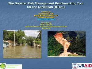 D1 Murray - OECS-USAID Disaster Risk Reduction Benchmarking