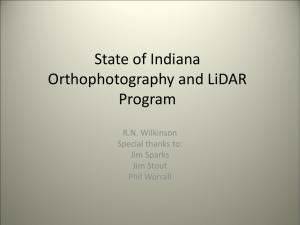 Orthophotography and LiDAR Programs