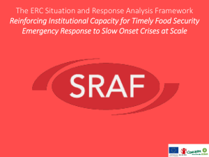 ERC Situation and Response Analysis Framework
