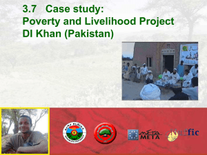 3.7 Project Case Study Livelihood Improvement