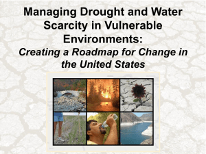 Planning for Drought: Moving from Crisis to Risk Management