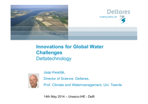 Kwadijk-Deltatechnology presentation [Compatibiliteitsmodus]