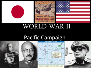 WWII In the Pacific
