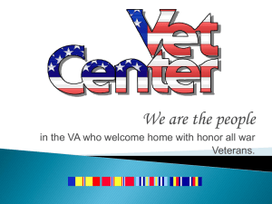 About the Vet Center