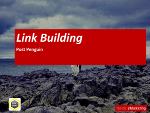 Post Penguin link building strategies
