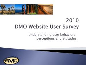 DMO Website User Survey