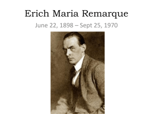 Erich Maria Remarque