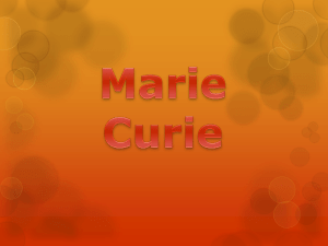 Marie Curie - seleydavis11
