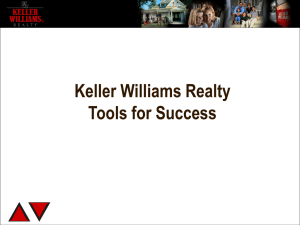 Tools for Success - Keller Williams Realty